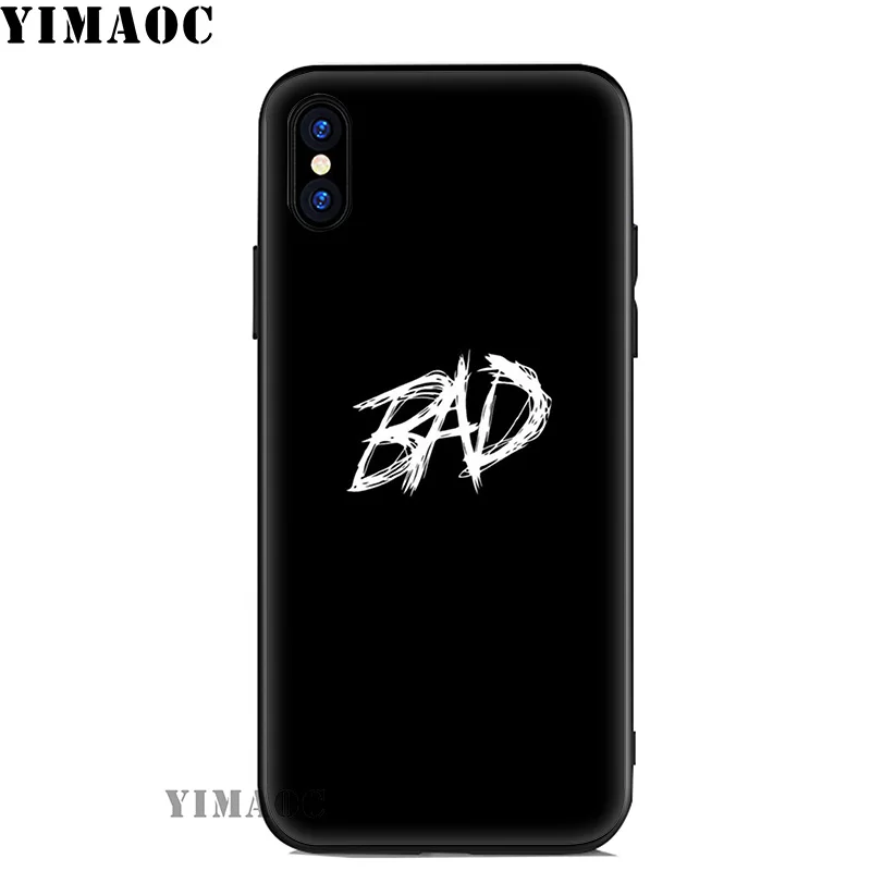 YIMAOC XXXTENTACION Soft Silicone Case for iPhone 11 Pro Xr Xs Max X or 10 8 7 6 6S Plus 5 5S SE |