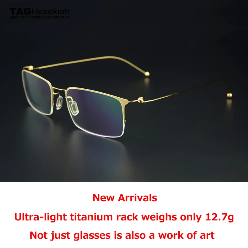 Мужская оправа для очков TAG брендовые модные компьютерные очки из титана