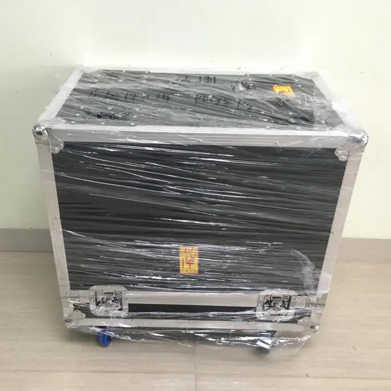 flight case packing 2 предмета+ футляр высокого Мощность 6in1 RGBWA UV светодиод светодиодные прожекторы на открытом воздухе 120x18 w Led Цвет Ip65 в водонепроницаемом корпусе, dmx светодиодные прожекторы освещение - Цвет: flight case packing
