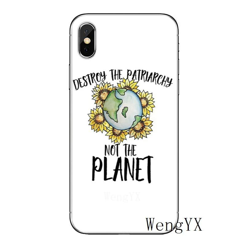 Разрушите Патриархию не планету для iPhone X XR XS Max 8 7 6s 6 plus SE 5s 5c 5 4s 4 iPod Touch чехол мягкий чехол для телефона - Цвет: The-Planet-A-09