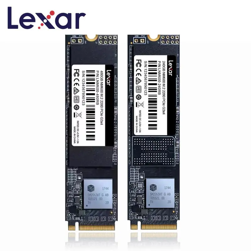 Lexar SSD M2 240 GB 480 m.2 2280 жесткий диск полупроводниковые диски внутренний disco дуро пункт