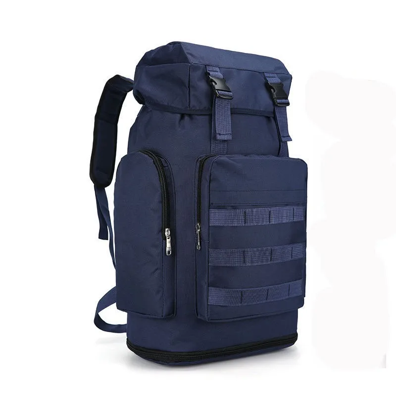 80L Man Large Capacity travel backpack Tactical Military Backpacks Packet Assault Outdoor Hiking Bags Camping Mountaineering Bag | Багаж и