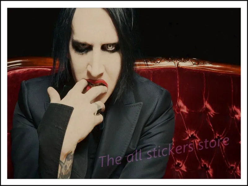 Marilyn Manson винтажный театральный плакат крафт-бумага декоративная живопись