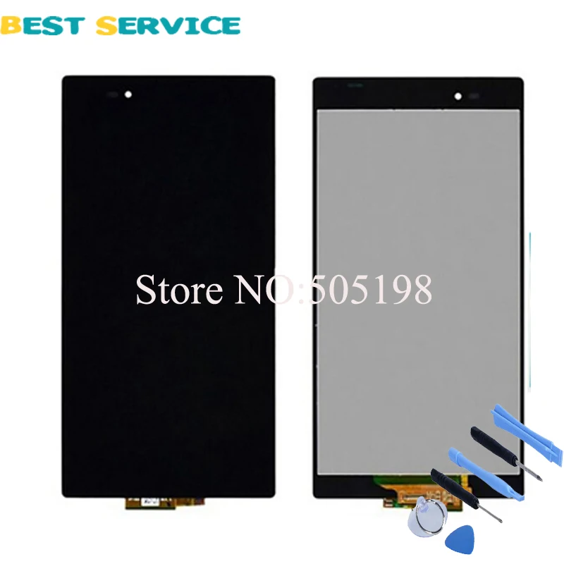 100% original For Sony Xperia Z1 L39H LCD Screen with touch screen digitizer full assembly  free shipping with tracking 