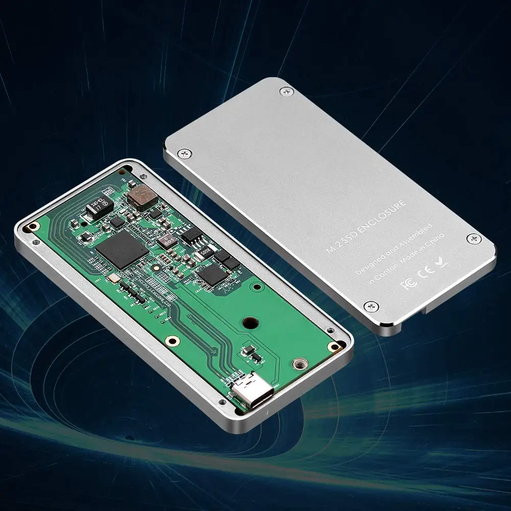 Корпус SSD Thunderbolt 3, чехол для жесткого диска Thunderbolt3 для NVME M.2 2280