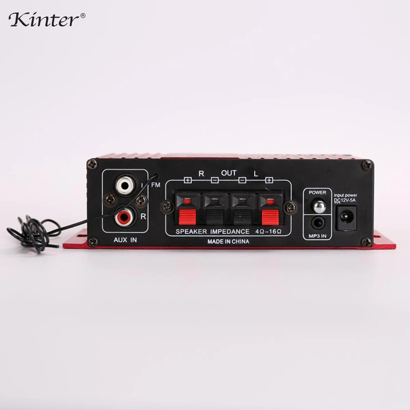 MA-130 DC12V 2CH 2*20 W Bluetooth Mini Hi-Fi AMP стерео USB автомобильная Лодка аудио авто усилитель мощности Поддержка FM/MP3/MIC вход