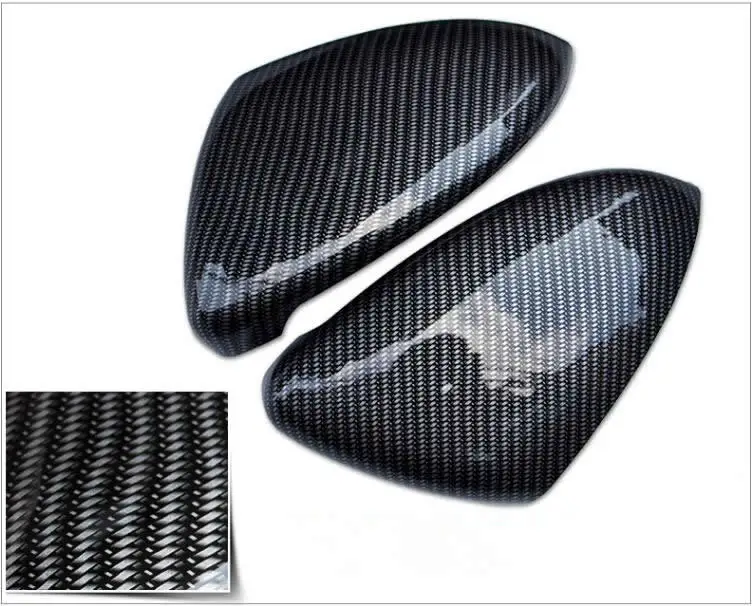 Пара боковых зеркал для VW Golf GTI 6 7 MK6 MK7 R колпачки из углеродного волокна 5 Jetta Scirocco