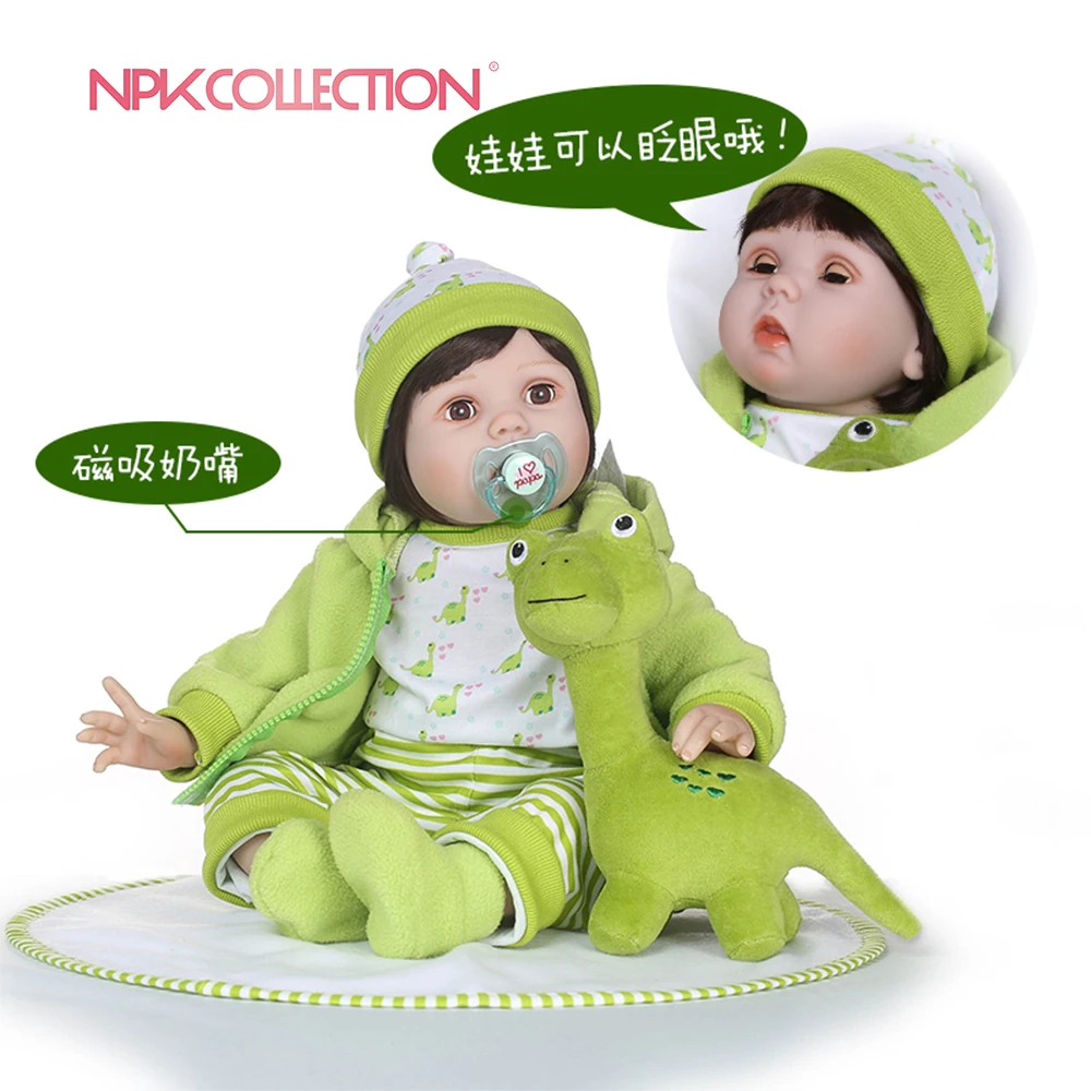 NPKCOLLECTION Reborn Baby Doll игрушки 22 &quotреалистичные силиконовые новорожденные младенцы
