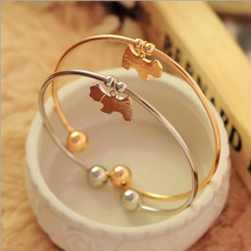 Хан издание моды собака открытие регулируемый размер браслета прекрасная холить