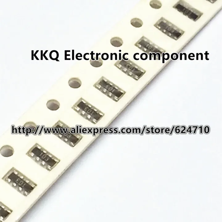 500PCS 0402 8P4R 5% 150R 150ohm 2*4P SMD Network Array Resistors |