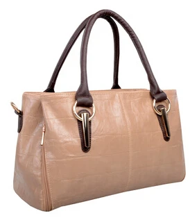 The new wave of female senior oil wax leather bag first layer handbags Advanced Leather C030 | Багаж и сумки