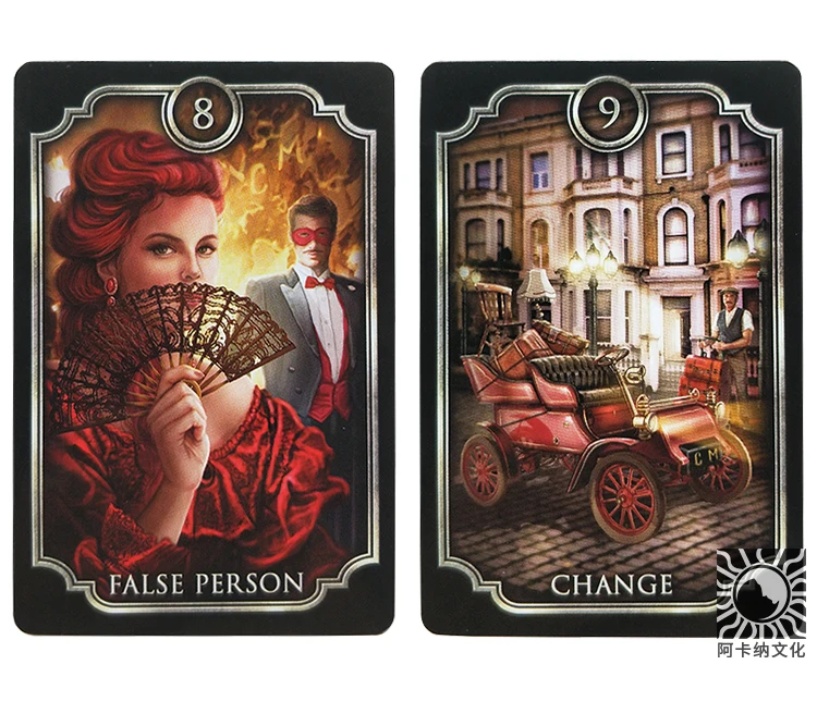 FinDe Siecle кипер карты английская версия игральных карт настольная игра