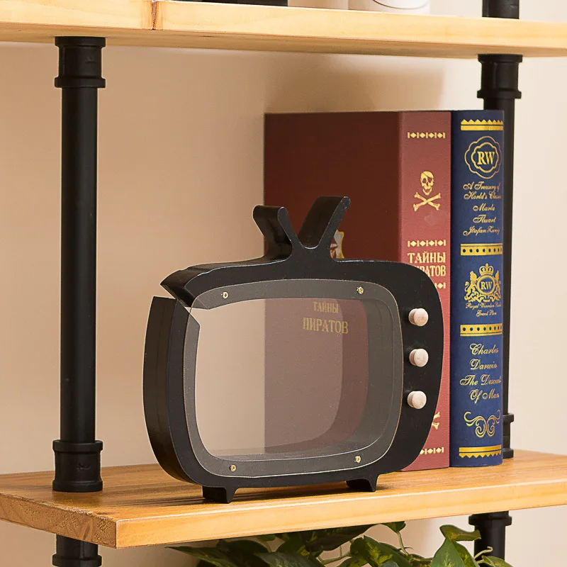 Креативные Деревянные Художественные Канцтовары копилка детская деревянная