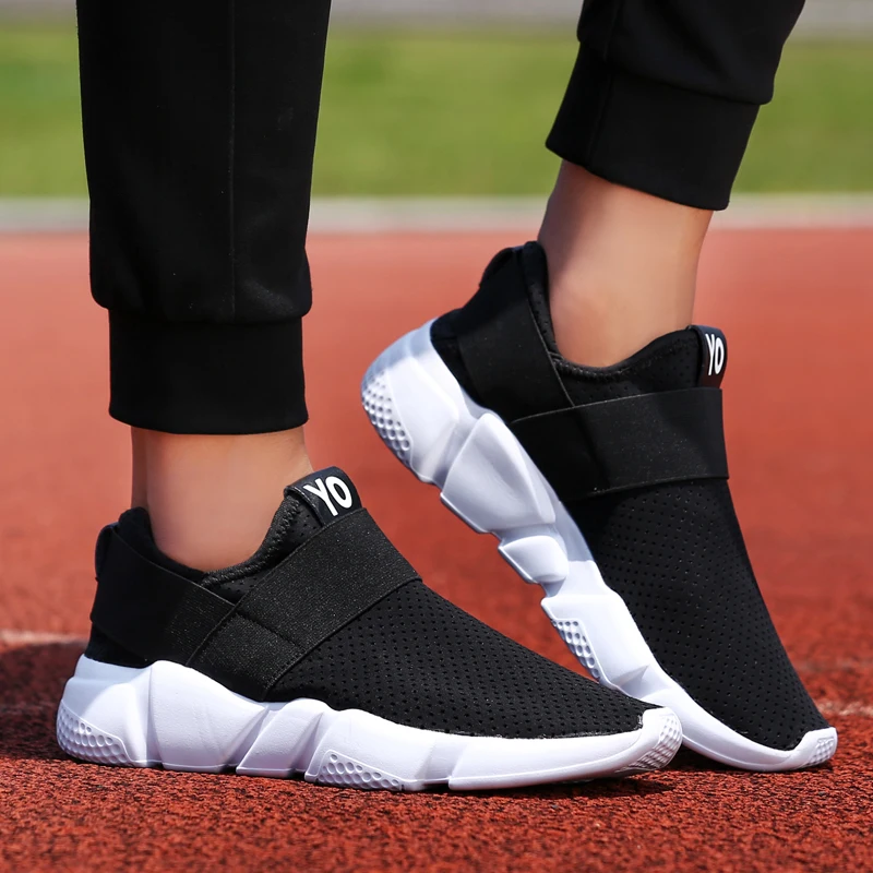 TULUO Breathable Men Sneakers Women Running Shoes Summer Outdoor Athletic Ultralight Unisex Trainers Masculino Hommes Zapatillas | Спорт и