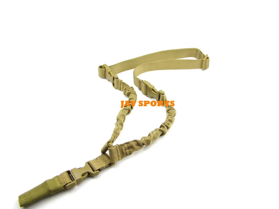 Single One Point Tactical Gun Rifle Bungee Sling With Snap Hook(SKU050063)