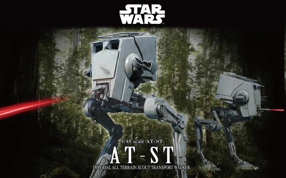 1/48 Bandai Звездные войны AT-ST(модели планеты) модель хобби