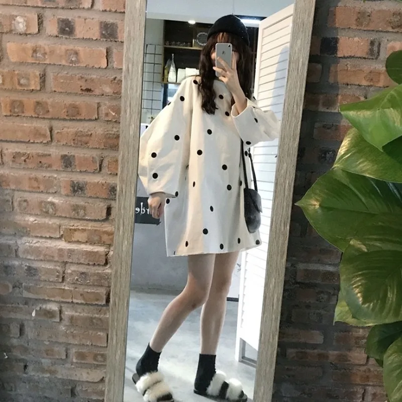 Новинка 2019 женская одежда свободная рубашка в Корейском стиле с длинным рукавом