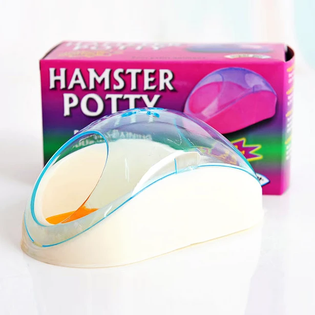 Новое поступление маленький пластиковый Туалет для хомяка ванная комната