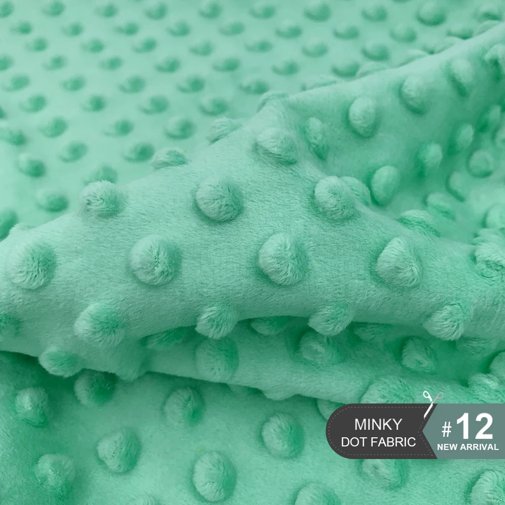 1 шт. 45x45 см 30 цветов супер мягкая ткань Minky Dot ручная работа шитье одеяло игрушки материал антипиллинг плюшевая ткань экологически чистая