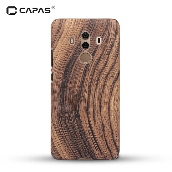 Для HUAWEI mate 10/mate 10 Pro Чехол CAPAS Жесткий ПК Bing чехол для телефона, рисунок под дерево узор чехол для Huawei mate 10 Pro задняя крышка - Цвет: Wood Pattern
