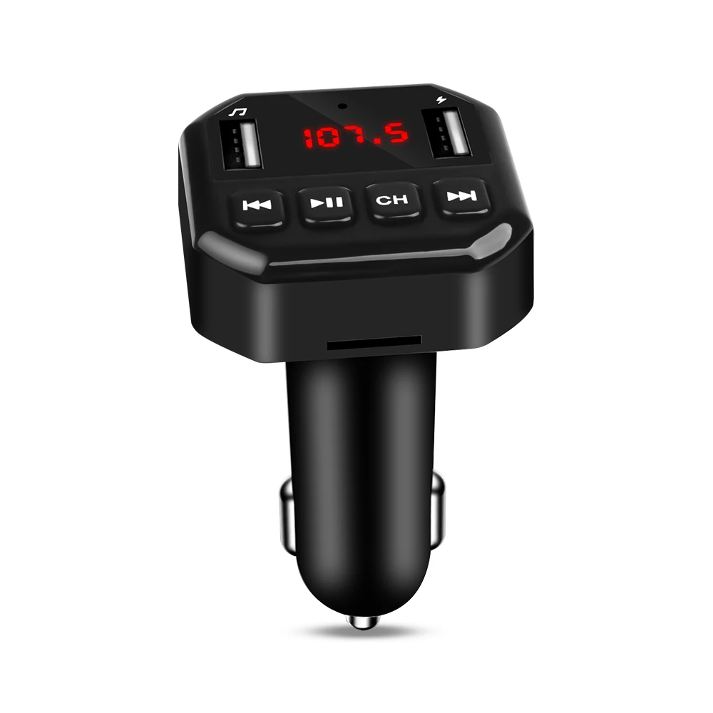 Зарядное устройство для телефона Kebidu Bluetooth 4 2 автомобильный комплект быстрая