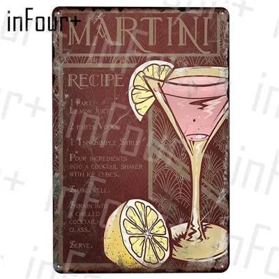 Lemonade Margarita налет металлический винтажный Декор металлический знак жестяная вывеска металлический плакат металлическая пластина домашний бар украшение для паба Blechschild