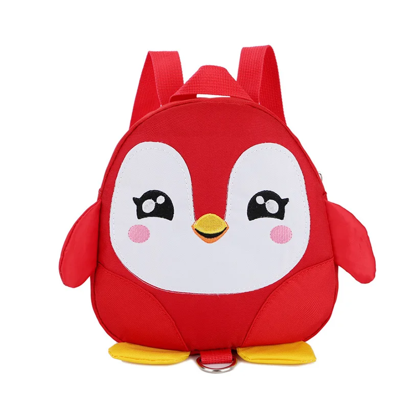 

Children Kids Backpack Anti-lost Mini Lovely Cartoon Penguin Safety Harness Belt Traction Rope FA$3