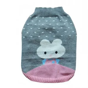 Rabbit Свитер для собак, кошек, свитер, джемпер для собаки, одежда для маленьких собак, одежда для домашних животных XS s m l xl, опт и розница - Цвет: Rabbit