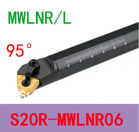 S20R-MWLNR06 20 мм Токарный Станок Режущие Инструменты С ЧПУ Токарного Инструмента