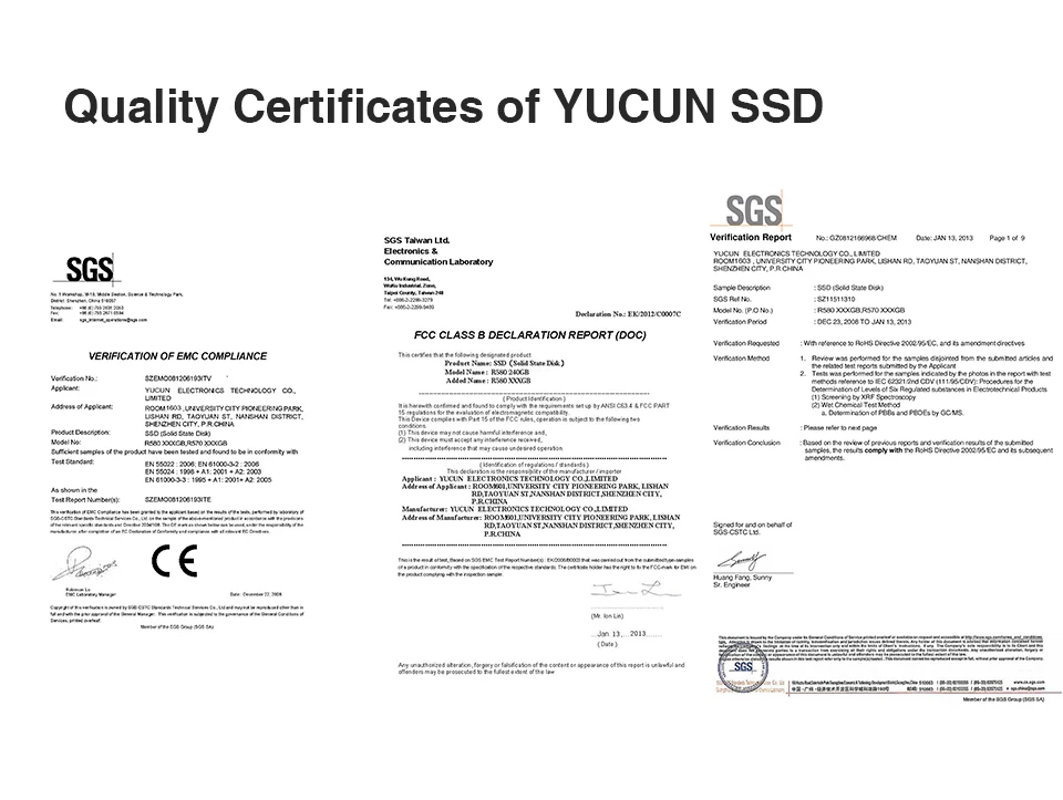 YUCUN 2,5 дюймов SATAIII SSD 60 ГБ 120 ГБ 240 ГБ 480 ГБ Внутренний твердотельный накопитель 64 Гб 128 ГБ 250 ГБ 500 Гб жесткий диск