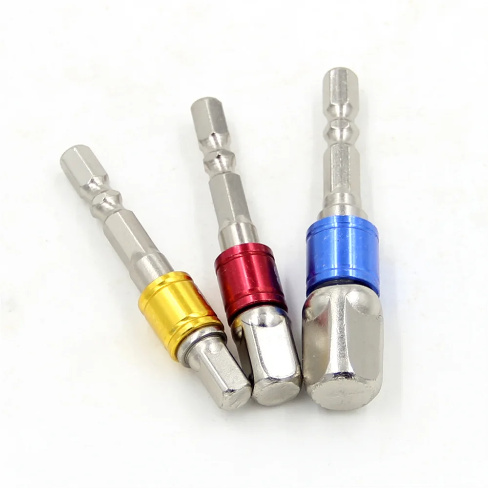 

HSS Socket Adapter Set Hex Shank 1/4" 3/8" 1/2" Extension Drill Bits Bar Set Power Tools