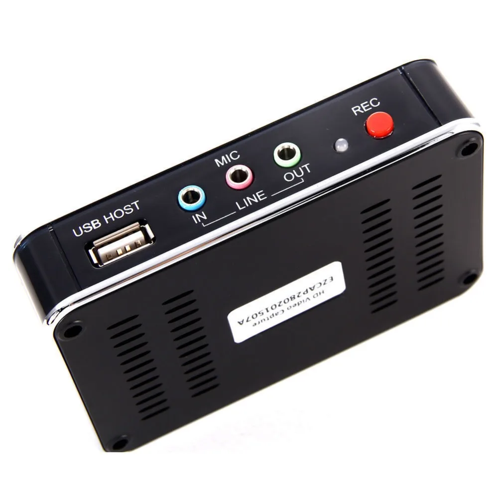 Оригинальная игра Ezcap 280 HD видео Захват 1080P HDMI YPBPR рекордер для xbox One/360 PS3/PS4 с одним щелчком без ПК
