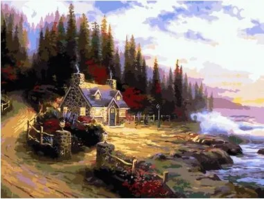

Набор для рисования на холсте, 40x50 см, без рамки