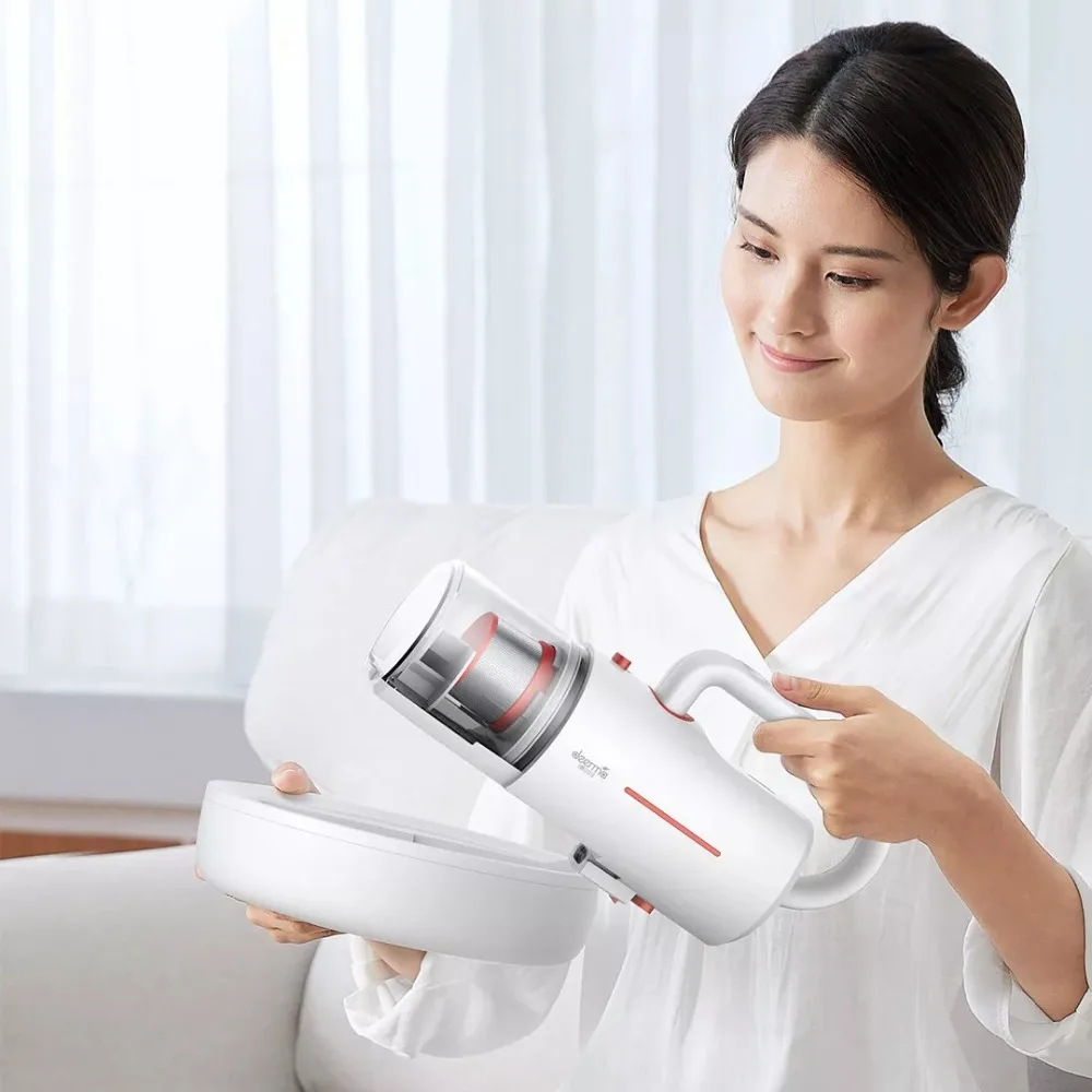 Xiaomi Mijia Deerma CM1910 ультрафиолетовый светильник, автомобильный домашний беспроводной пылесос для клещей