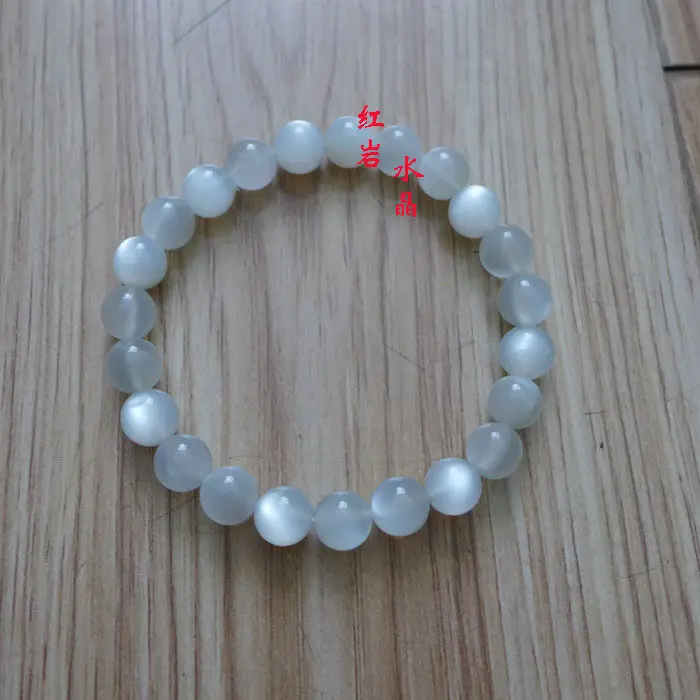 Бесплатная доставка AAA Натуральный серебряный с лунным камнем круглые бусины