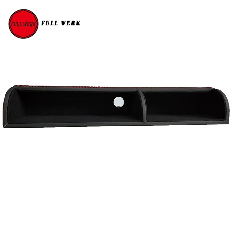 Кожаный Органайзер для автомобильного заполнителя специально Tesla Model X S Seat Crevice