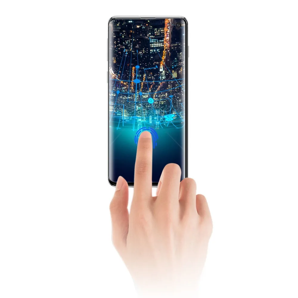 3D полное клеевое Защитное стекло для Samsung S10 Plus закаленное на Galaxy S10Plus S 10 Защитная