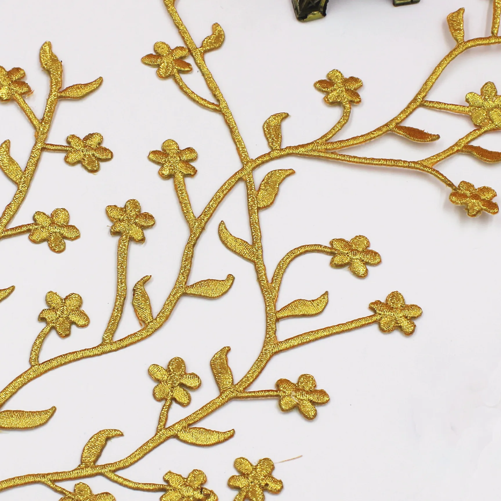 Вышитая утюгом аппликация искусственная Цветочная сделай сам цветочные поделки