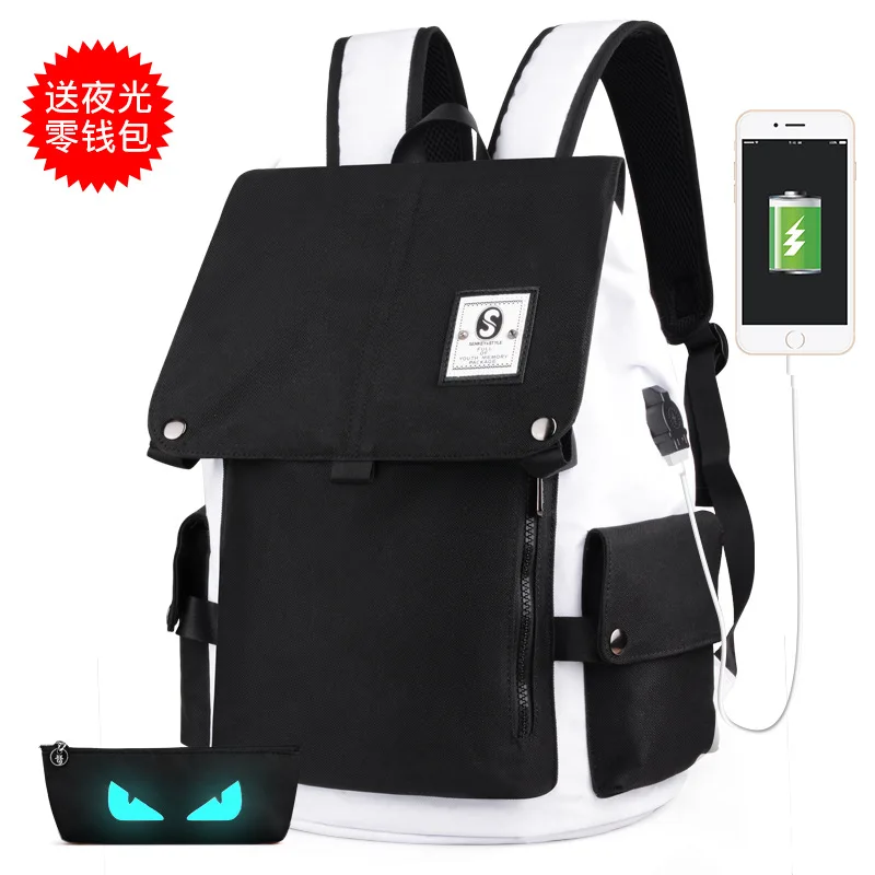 Бушевали овец Для мужчин рюкзак для ноутбука зарядка через usb наушники Anti Theft