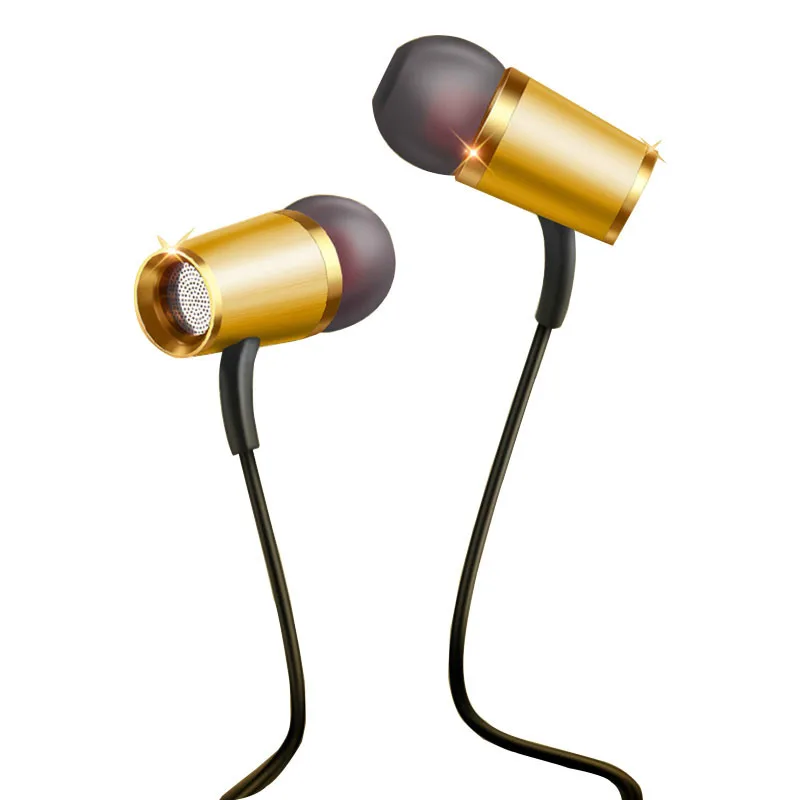 Музыкальные наушники с Mac мобильным компьютером металлические басы Apple Android