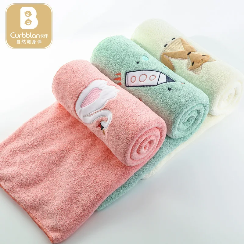 Суперводопоглощающее микро-вращающееся банное полотенце с вышивкой для