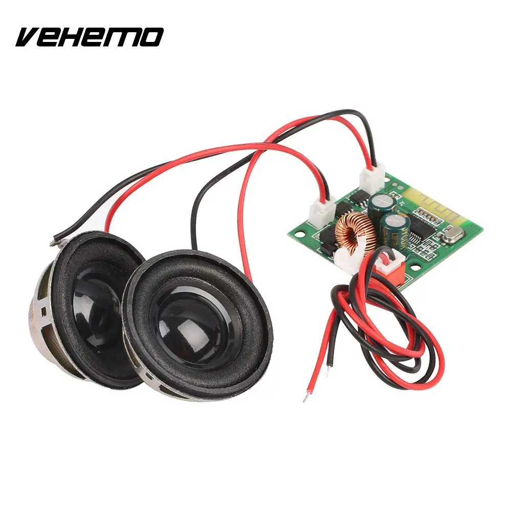 1 шт. мини усилитель Bluetooth плата DC6 24V двойные колонки стерео аудио усилители