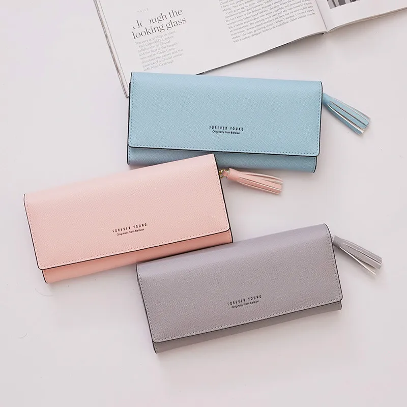 Кошелек carteira feminina portefeuille femme cartera mujer кожаные кошельки portfel damski portafoglio donna женский