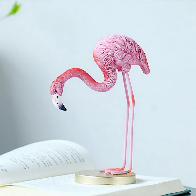 Украшения в виде фламинго дизайнерский Розовый прекрасный подарок для украшения