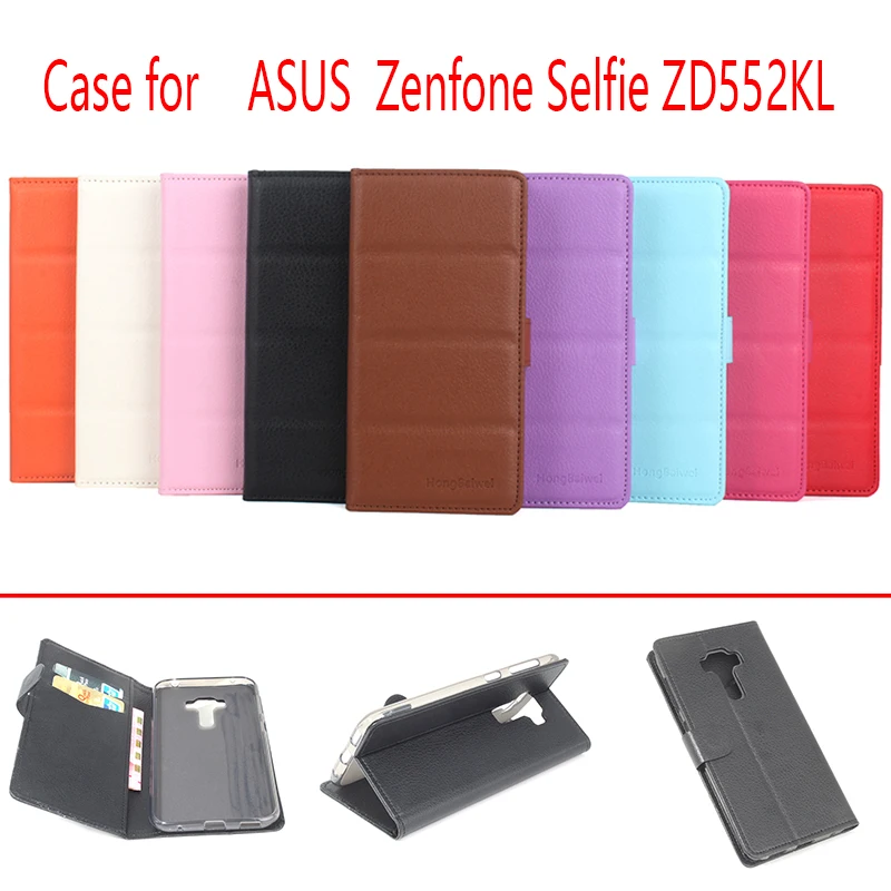Флип чехол для ASUS Zenfone Selfie ZD552KL ZD551KL кожаный мобильного телефона 3 Max ZC553KL