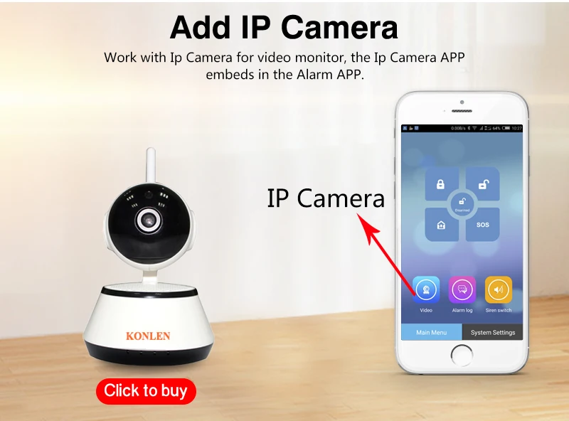 KONLEN wifi GSM RFID охранная домашняя охранная сигнализация Беспроводная Android русская испанская Голосовая Солнечная Сирена датчик дыма двери