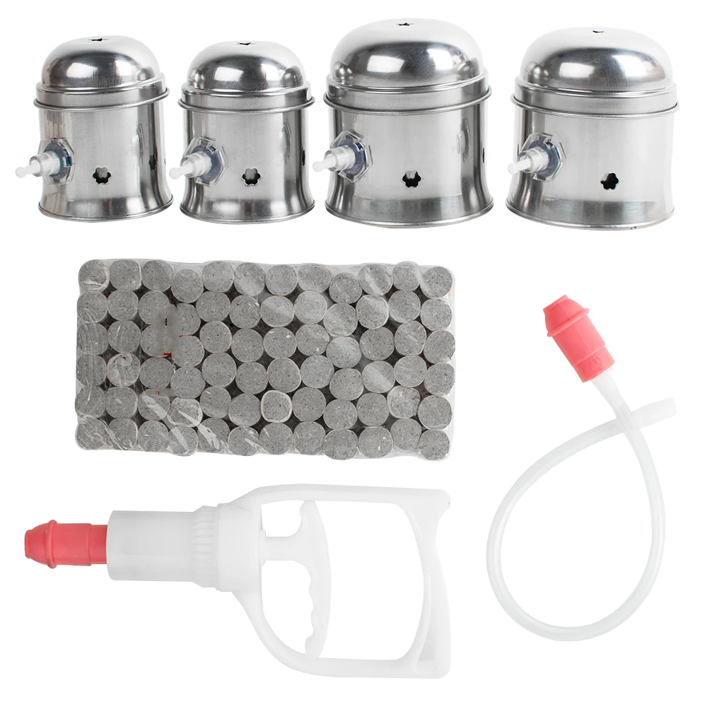 

High Effectiveness 4 Cups Slimming Vacuum Therapy Massage Acupuncture Cupping