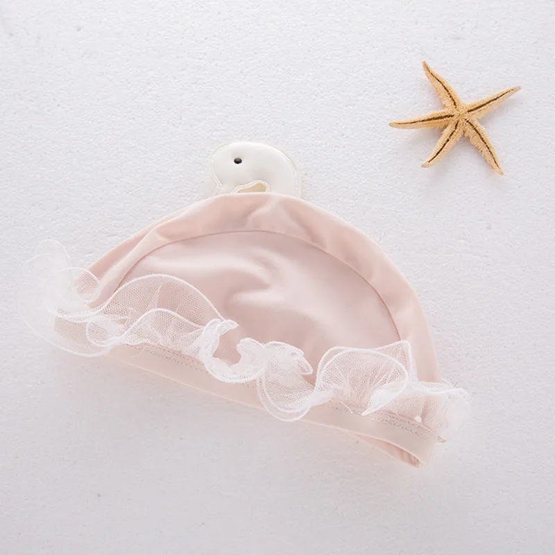 Для девочек 2 шт Лебедь купальник нежно розового цвета Детская одежда весенний