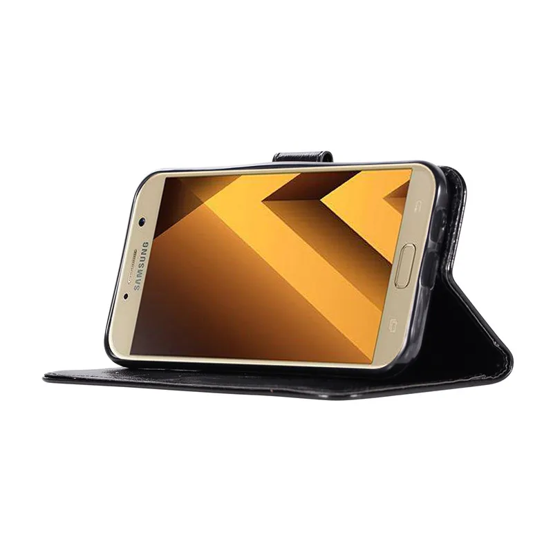 Чехол для Samsung Galaxy A5 2017 чехол бумажник из искусственной кожи телефона A520 A520F
