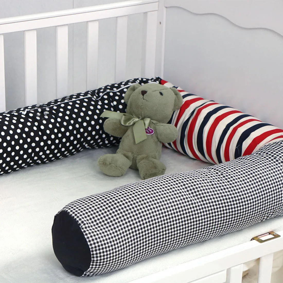 2019 хлопок детские мягкие бортики для кровати мультфильм кошка подушки